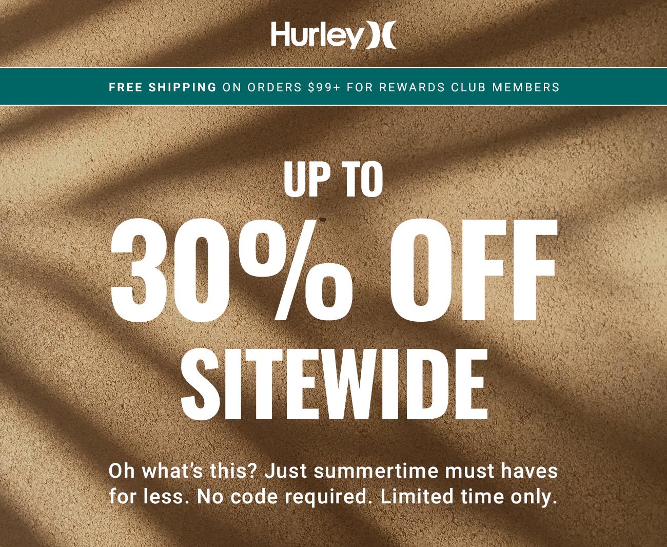 Hurley - Up to 30% OFF Sitewide | Shop Men's