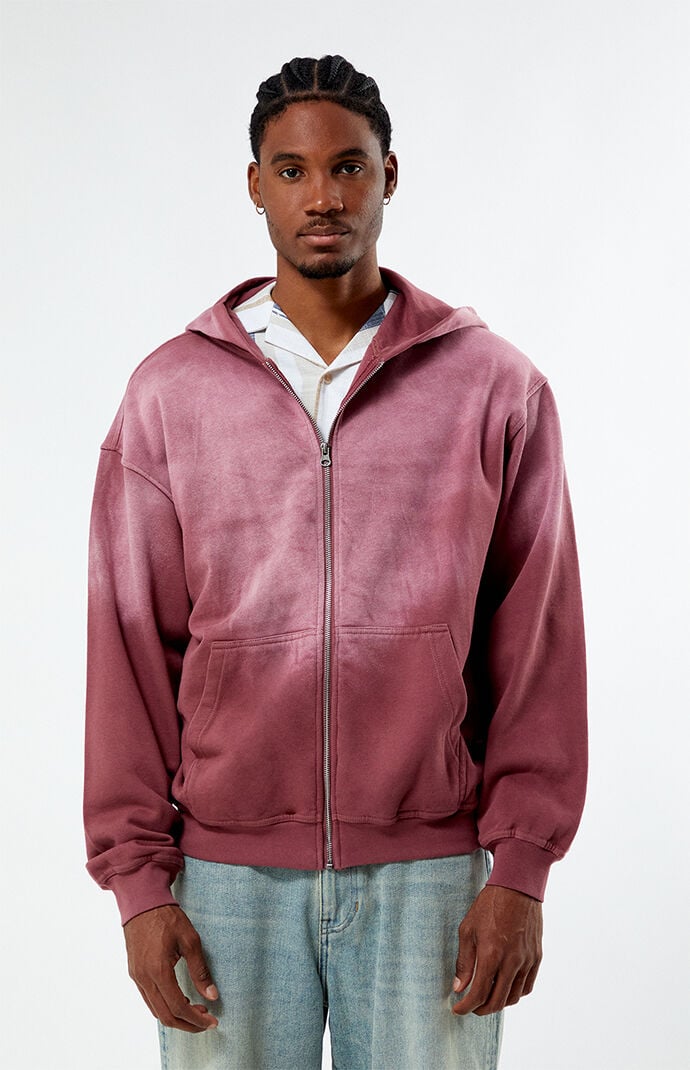 Image: Heavyweight Spray Zip Hoodie