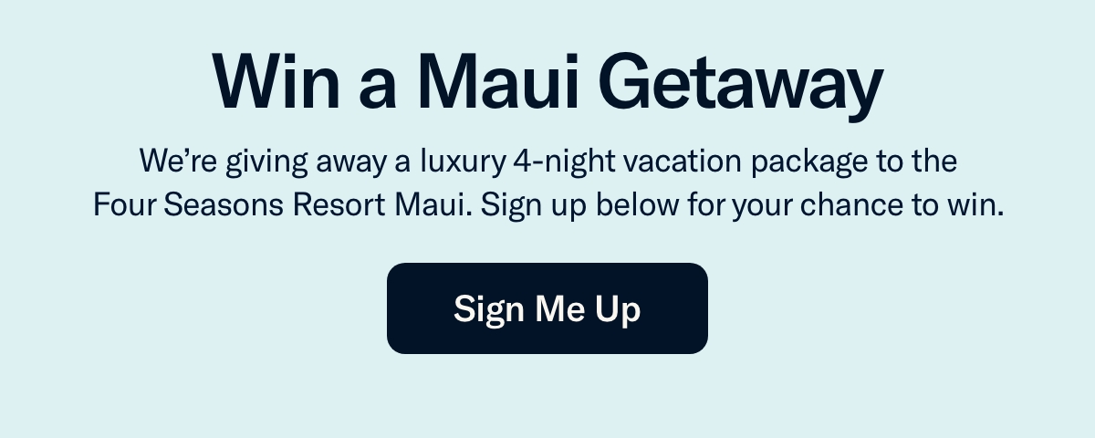 Win a Maui Getaway