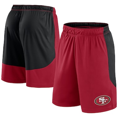  Fanatics Scarlet/Black  Go Hard Shorts