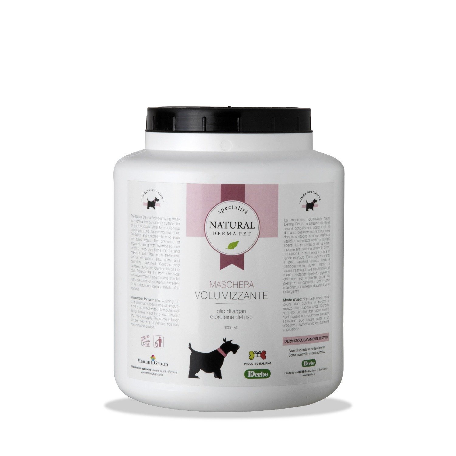 Derbe Natural Derma Pet Volumizing Mask 3 lt