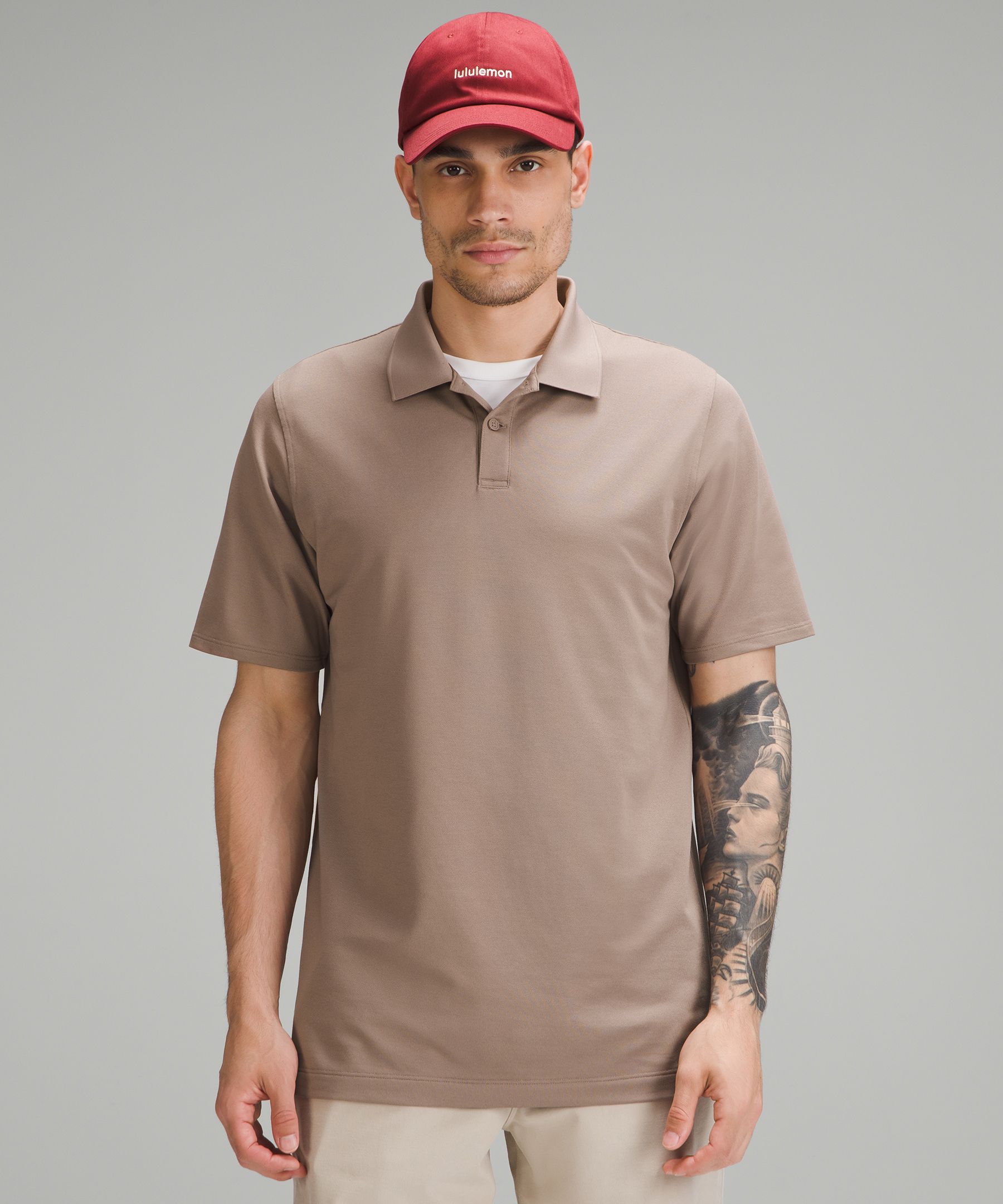 Classic-Fit Pique Short-Sleeve Polo Shirt