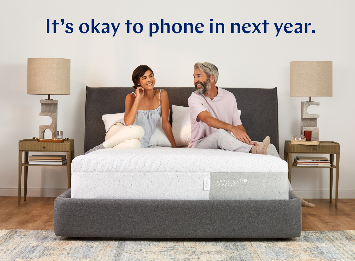 It's okay to phone in next year. >>