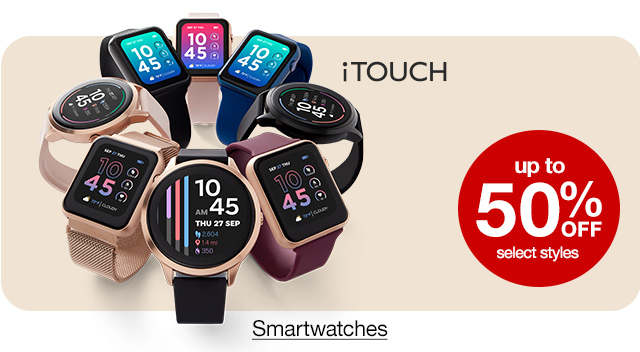 up to 50% off select styles Smartwatches