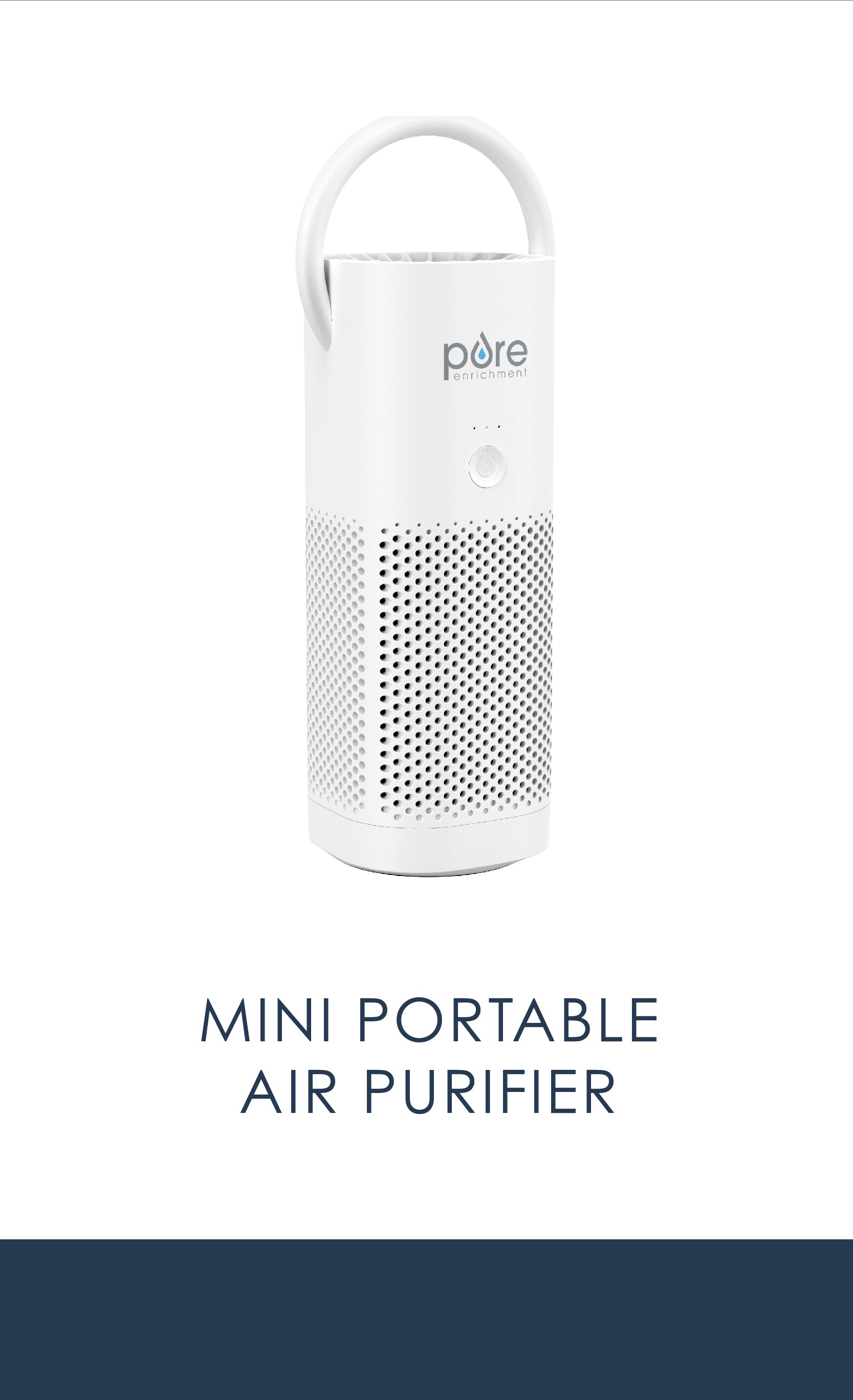 PureZone™ Mini Portable Air Purifier