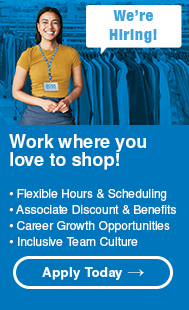 Work where you love to shop!