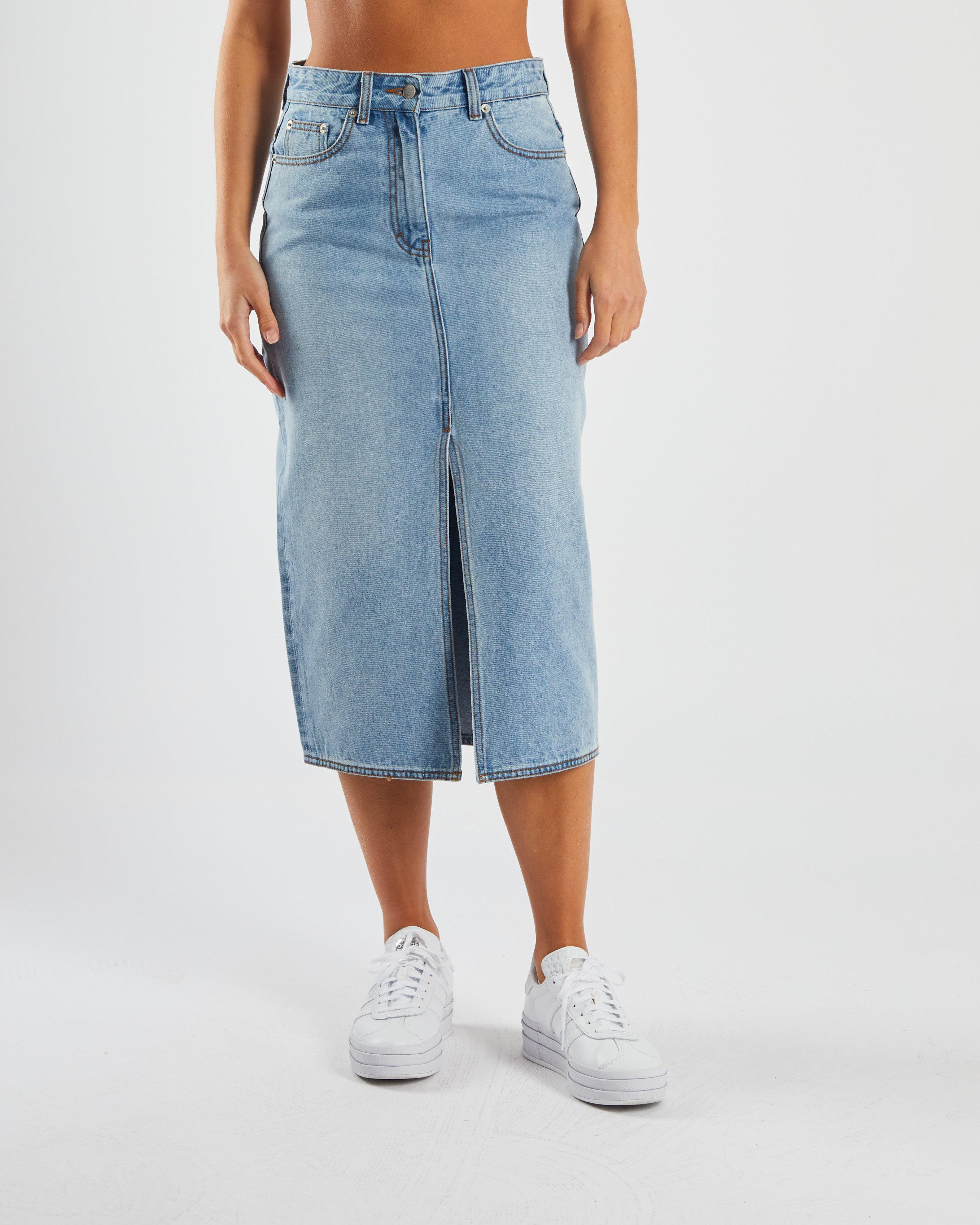 Image of Daria Denim Skirt