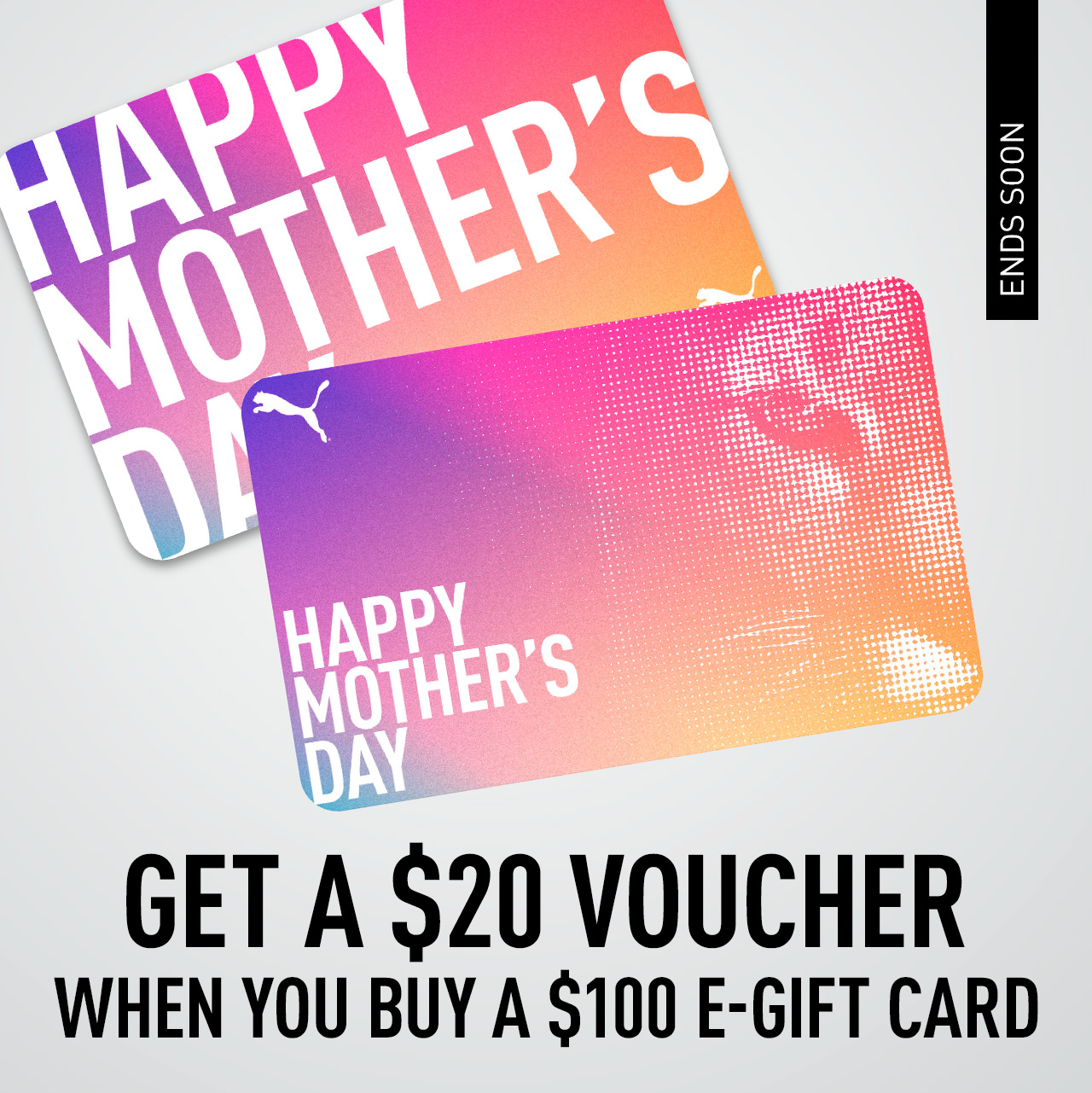 GET A $20 VOUCHER | WHEN YOU BUY A $100 E-GIFT CARD