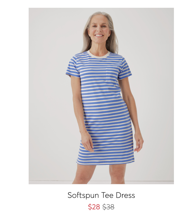 Softspun Tee Dress - $28