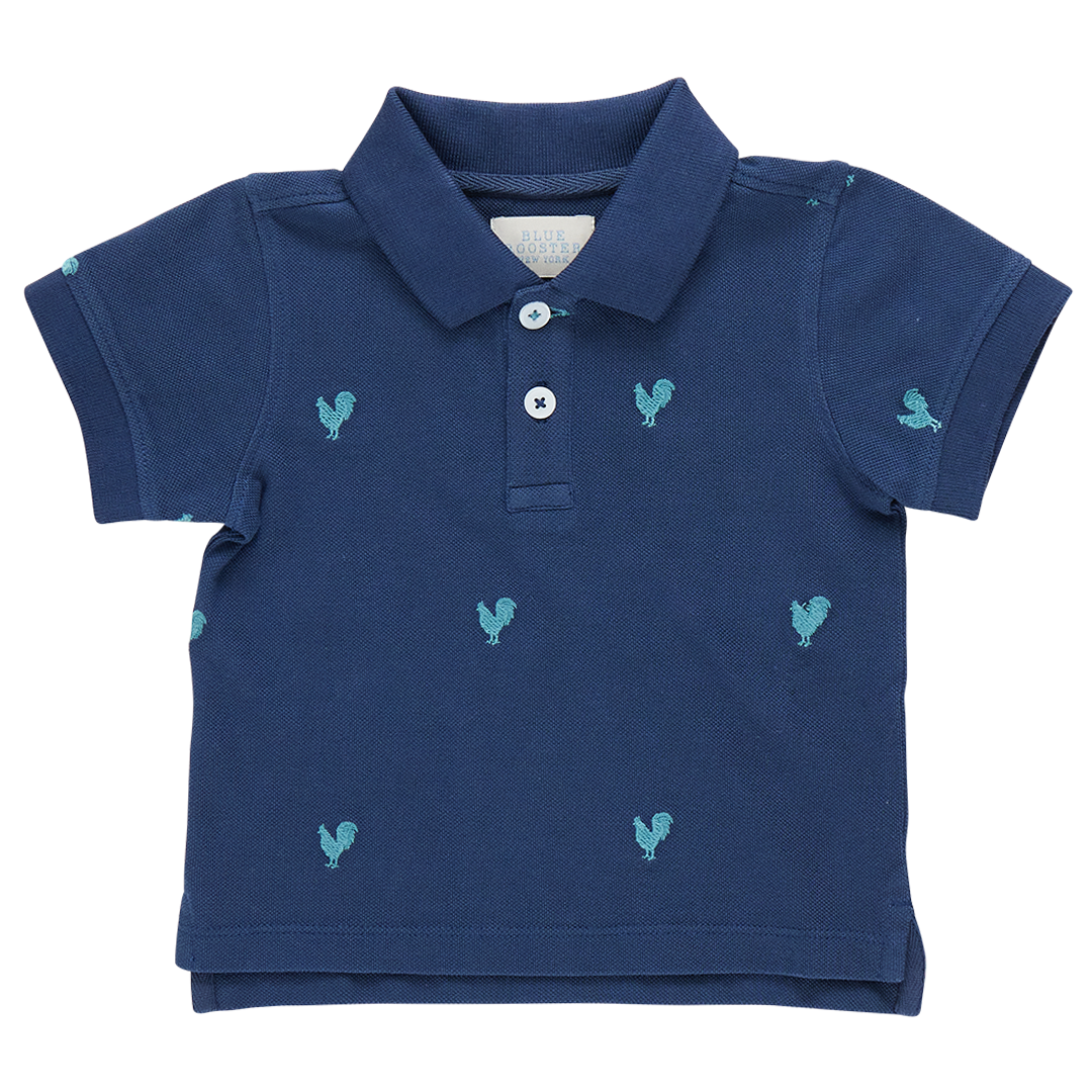 Image of Boys Alec Shirt - Rooster Embroidery