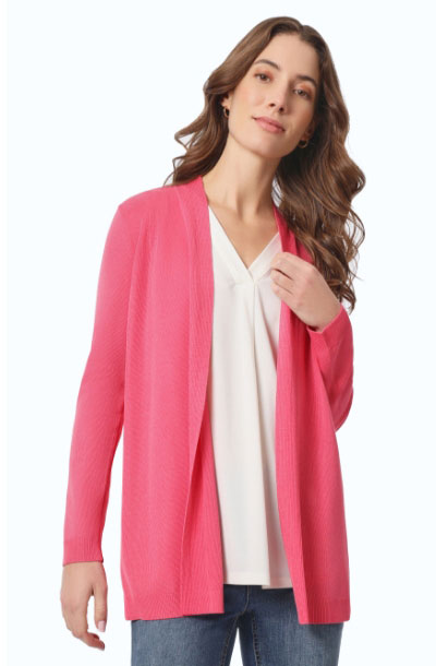 Open Front Icon Cardigan