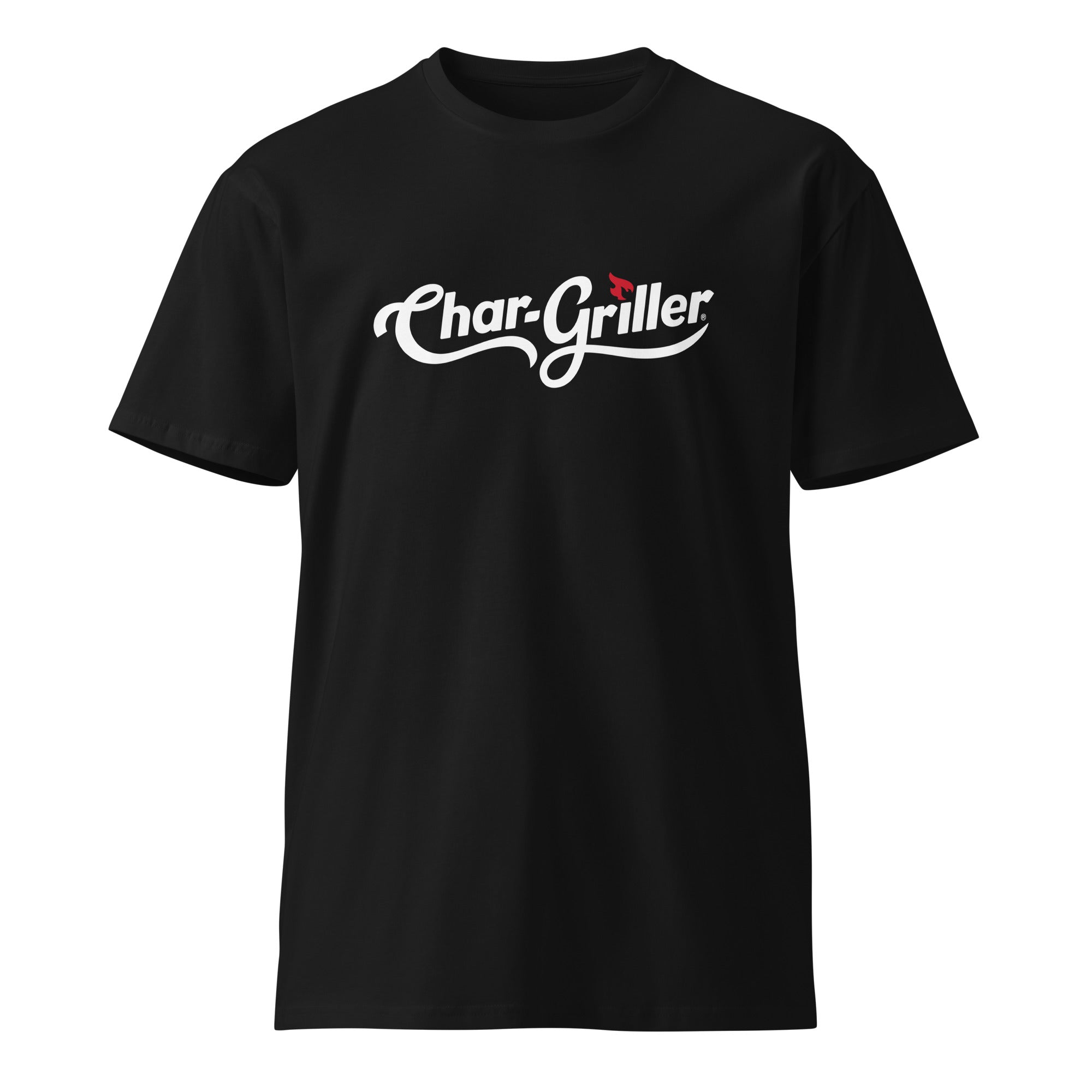 Image of Char-Griller Logo Unisex Premium T-Shirt (Black)