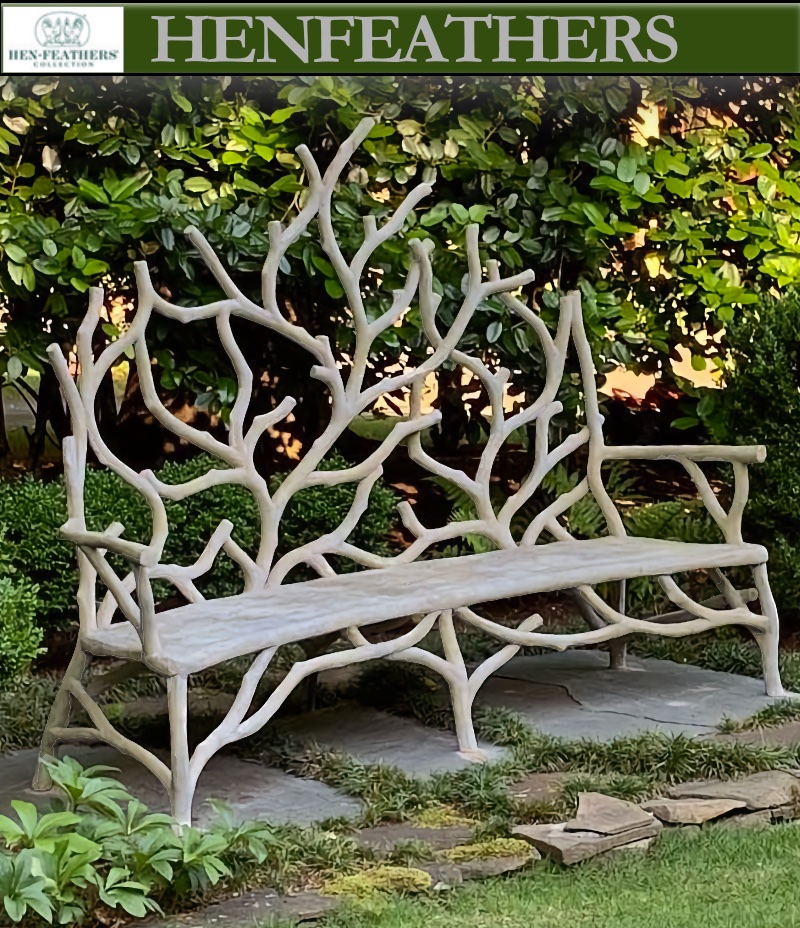 Bois de Fontanilles Faux Bois Bench (n)