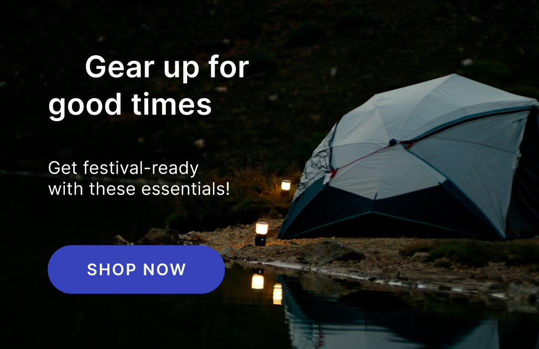 Gear up for good times: Get festival-ready with these essentials!