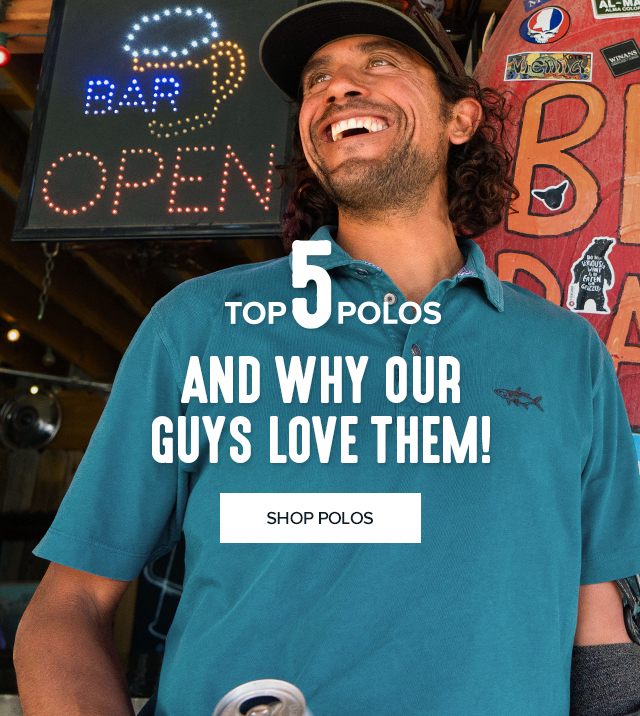 Top 5 Polos And Why Our Guys Love Them!