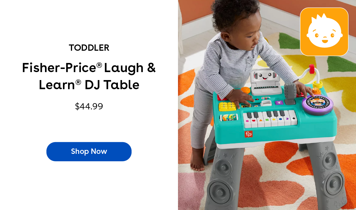 Toddler Fisher-Price Laugh & Learn DJ Table $44.99 Shop Now