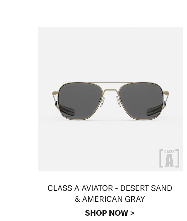 CLASS A AVIATOR - DESERT SAND & AMERICAN GRAY