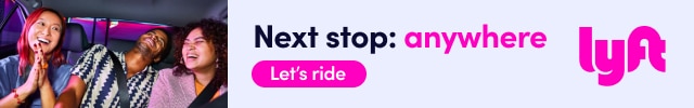 Lyft Next Stop: Anywhere