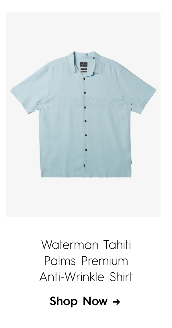 Waterman Tahiti Palms Premium Anti-Wrinkle Shirt