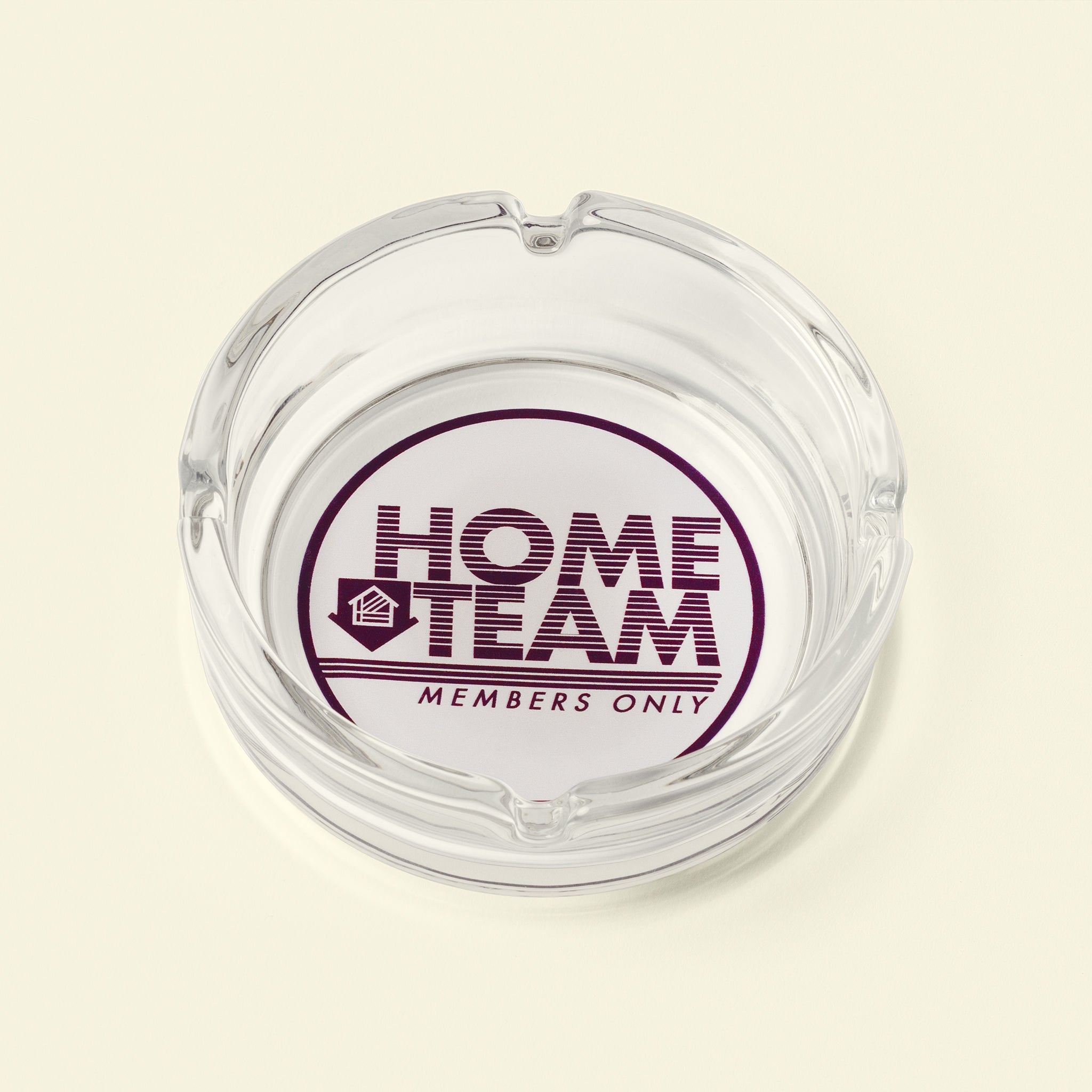 Image of Home Team Glass Ashtray