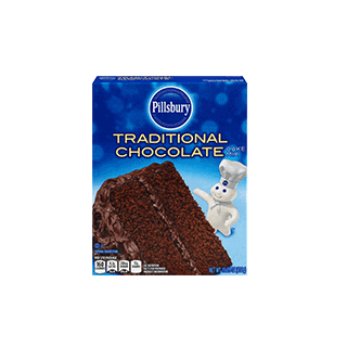 Pillsbury traditional chocolate cake mix