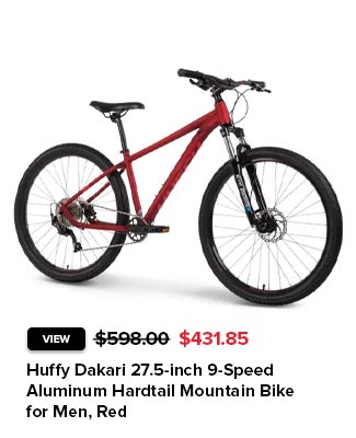 Dakari Hardtail Mountain Bike - Red