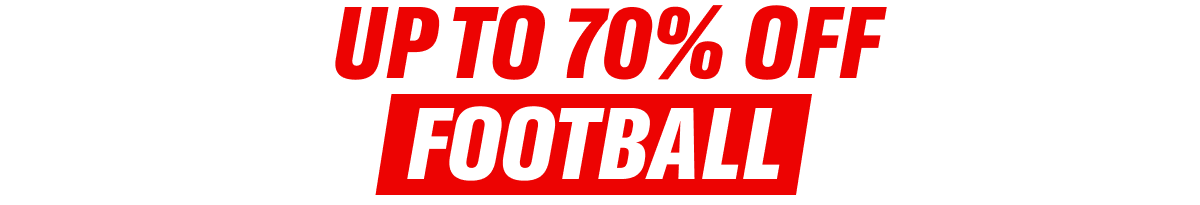 Up To 70% Off Football