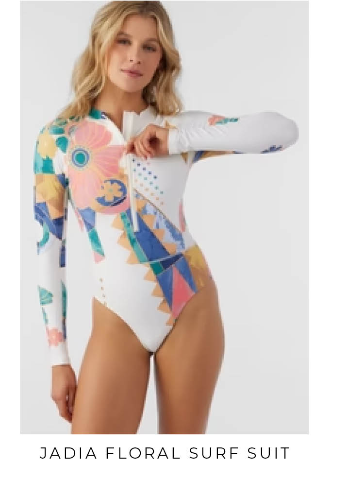 Jadia Floral Surf Suit