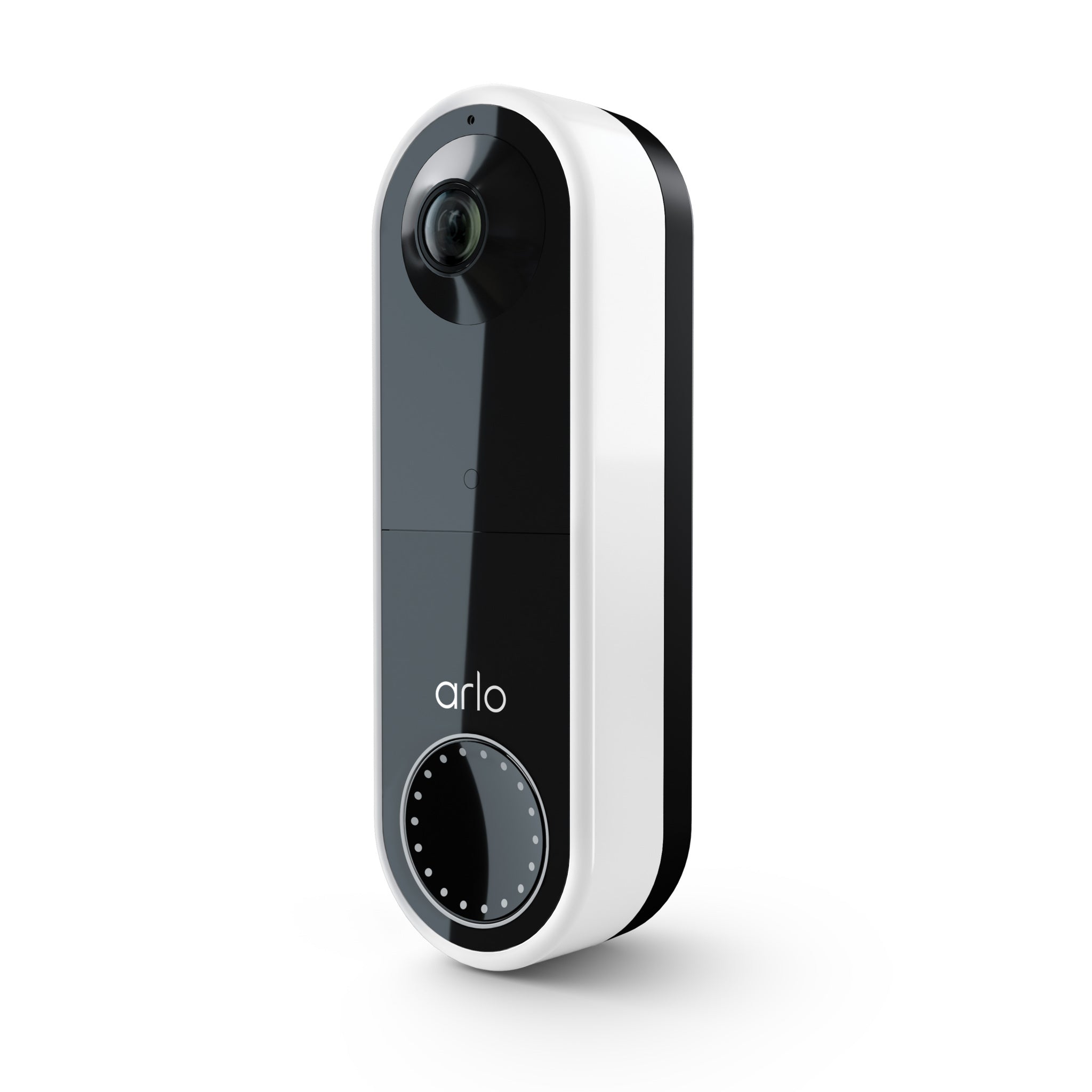 Image of Arlo Essential Wire-Free, HD Video, 180° View, Night Vision, Video Doorbell - Certified Refurbished