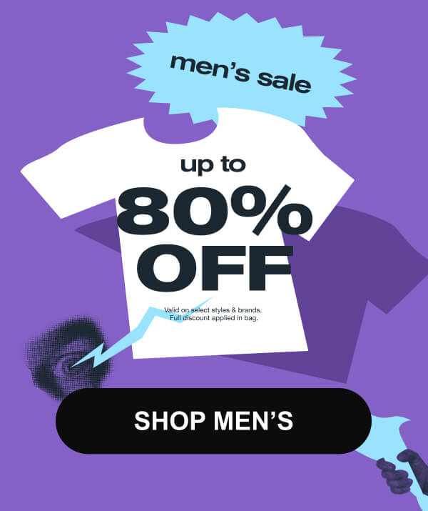 Shop Men's Clearance - Up to 80% Off