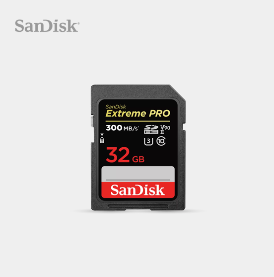 SanDisk Extreme PRO® SDHC™ and SDXC™ UHS-II cards