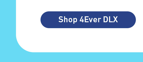 Button with text Shop 4Ever DLX on a blue and white background