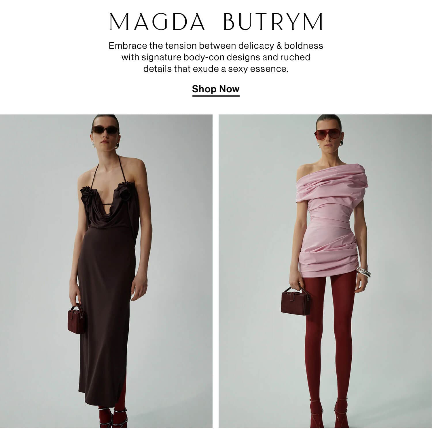 Magda Butrym: The latest from Magda Butrym is driven by power, and filled with femininity. Shop Now