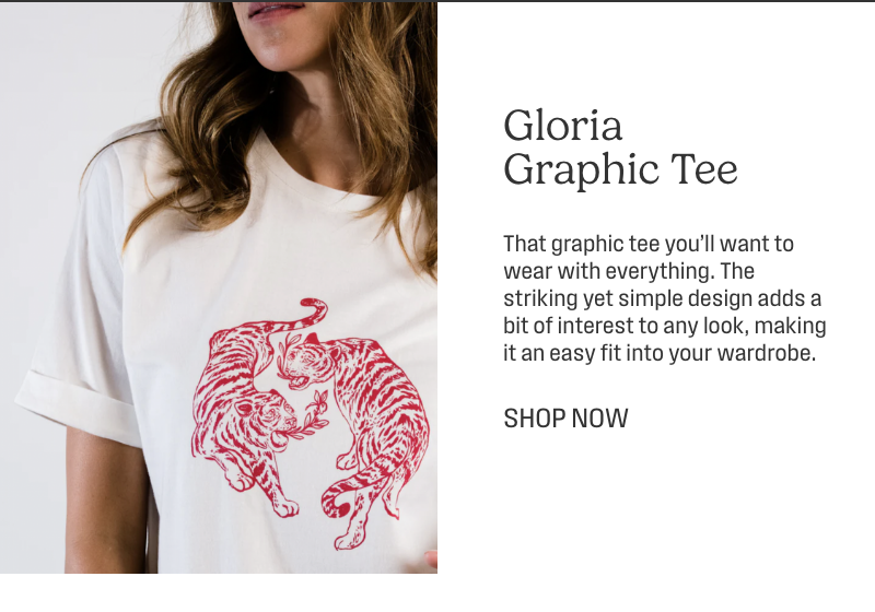 Sop the gloria graphic tee