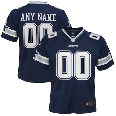 Youth Nike Navy  Custom Game Jersey