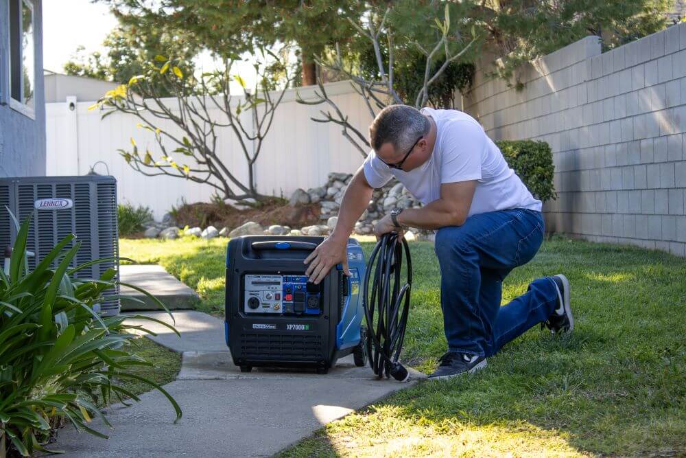 ALL NEW | 7,000 Watt Portable Dual Fuel Inverter Generator w/ CO Alert