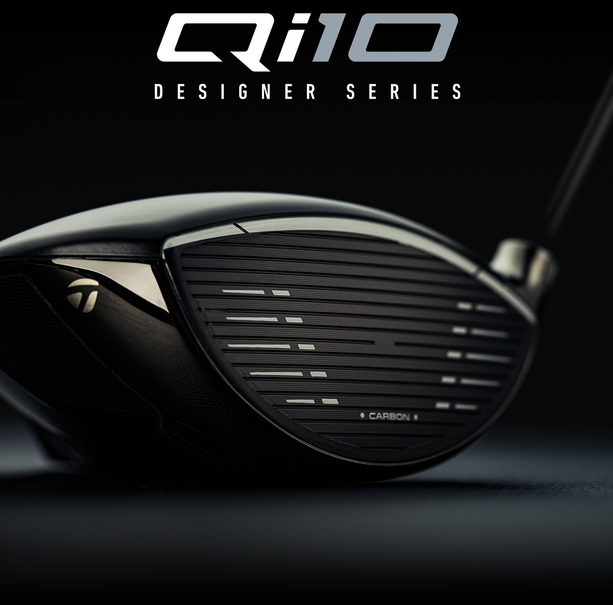 Qi10 Max Blackout Designer Series Driver head on a black background