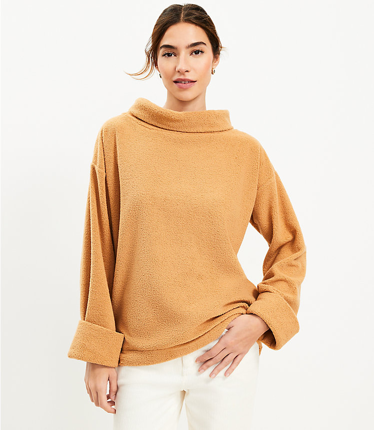 Cozy Funnel Neck Top