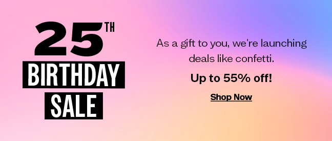 Shop Birthday Sale