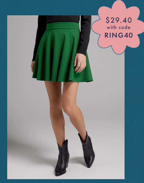 Winner's Circle Skater Skirt