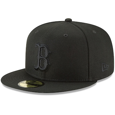  New Era Black  Primary Logo Basic 59FIFTY Fitted Hat