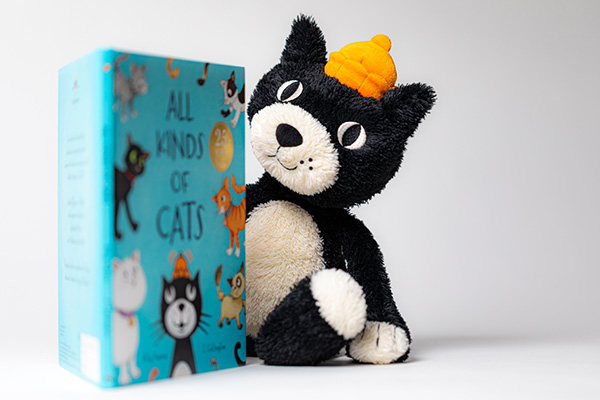 Jellycat Jack and All Kinds of Cats Book