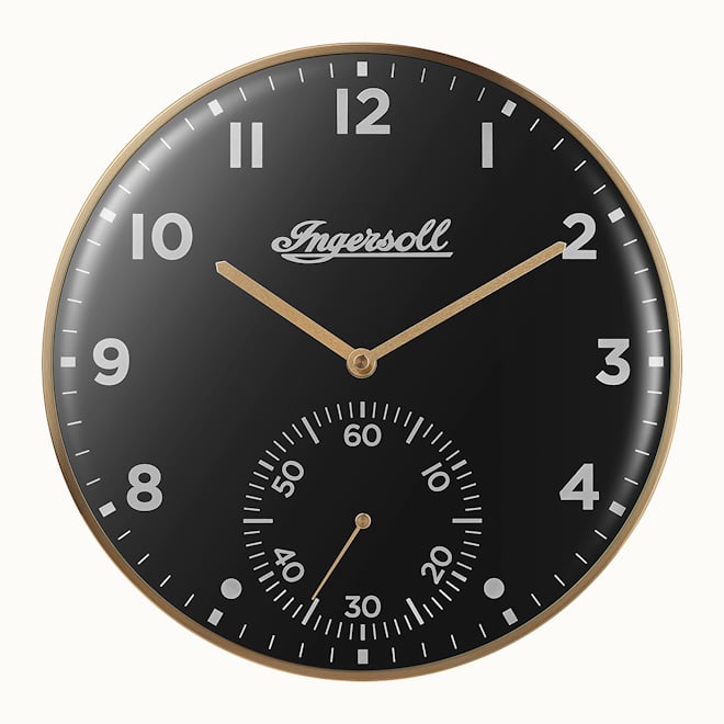 INGERSOLL QUARTZ 30CM WALL CLOCK IC003GB