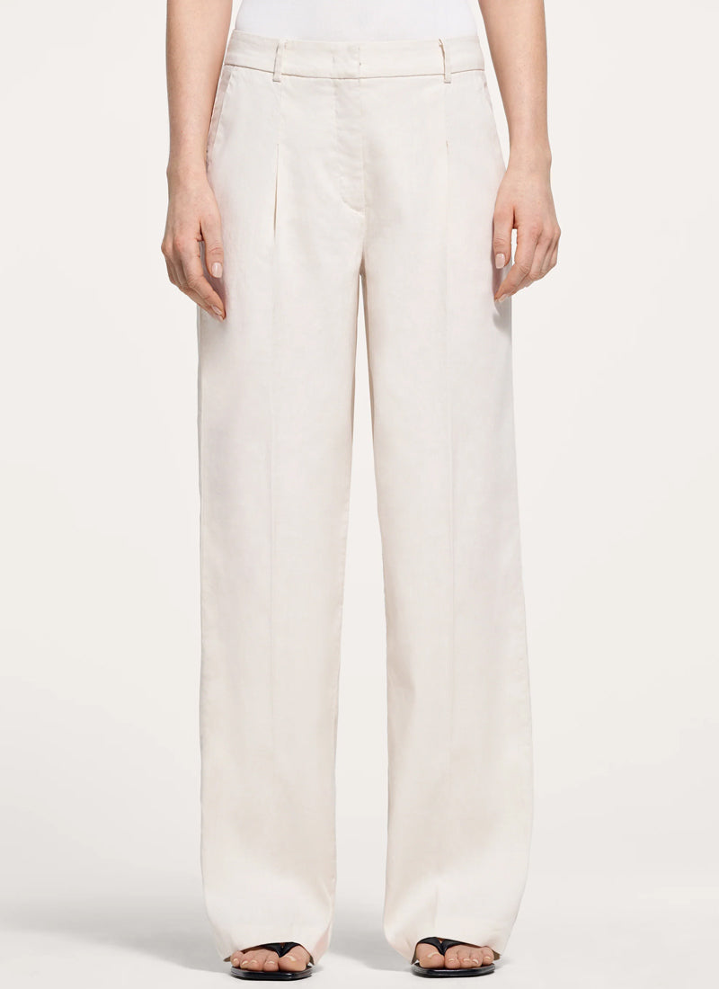 Image of Mira Stretch-Linen Pant