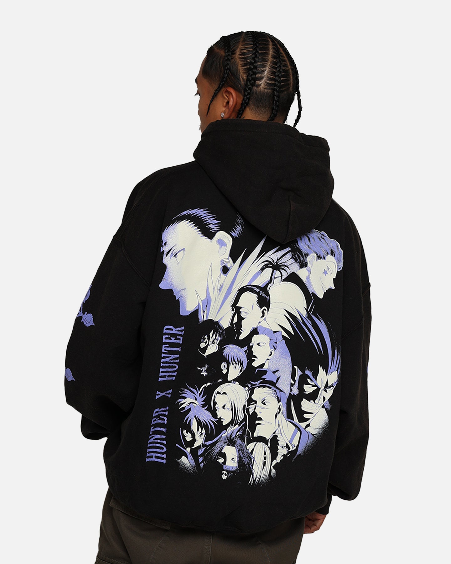 Image of Goat Crew X Hunter x Hunter Phantom Troupe Hoodie Black Wash