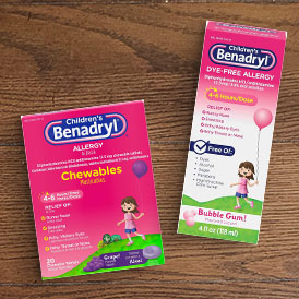 Benadryl Childrens Products