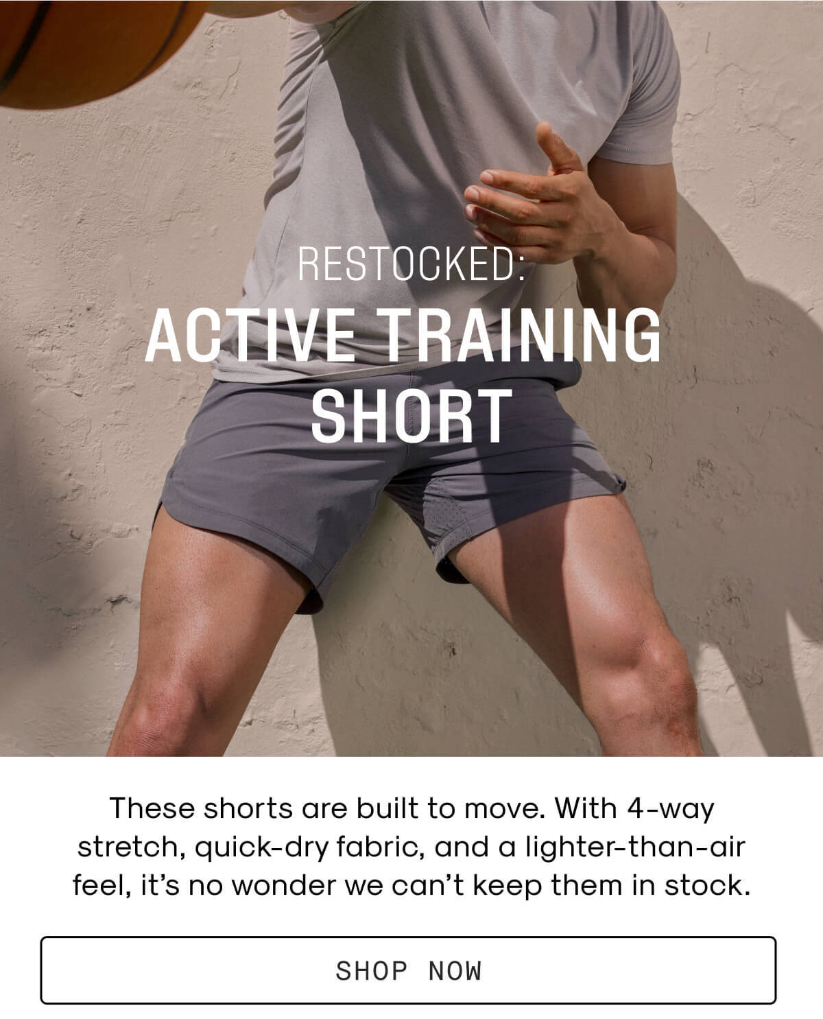 Active Training Shorts Restocked