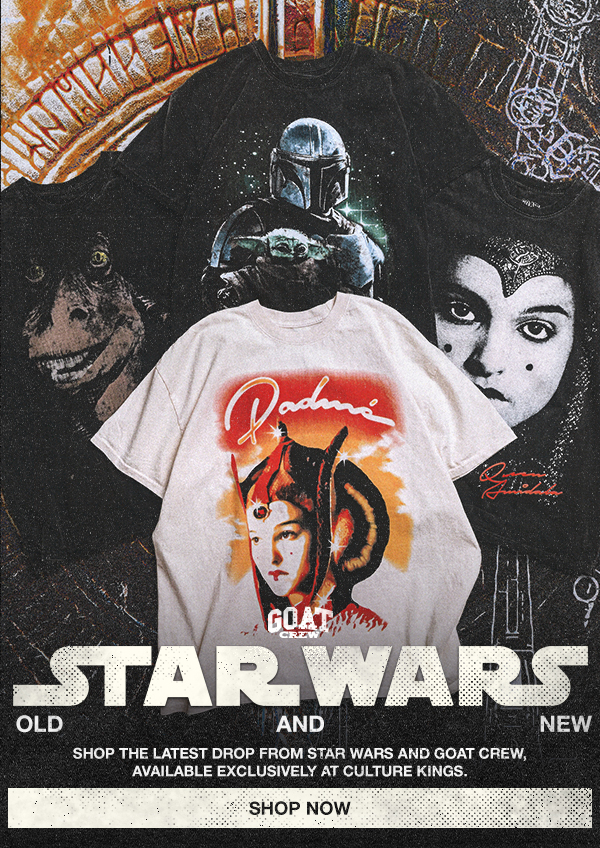 Goat Crew Star Wars. Old and new drops. Shop the latest drop from Star Wars & Goat Crew, available exclusively at Culture Kings.