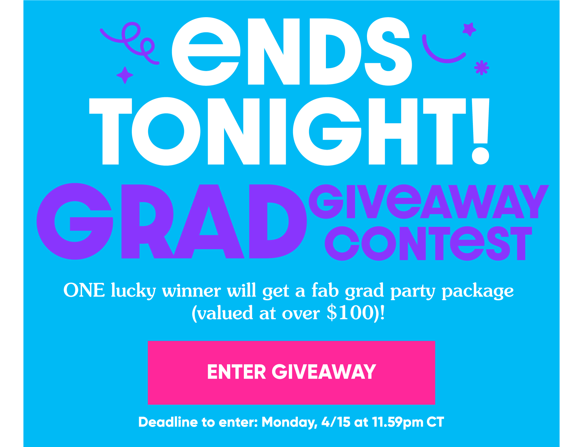 Enter Our Grad Giveaway