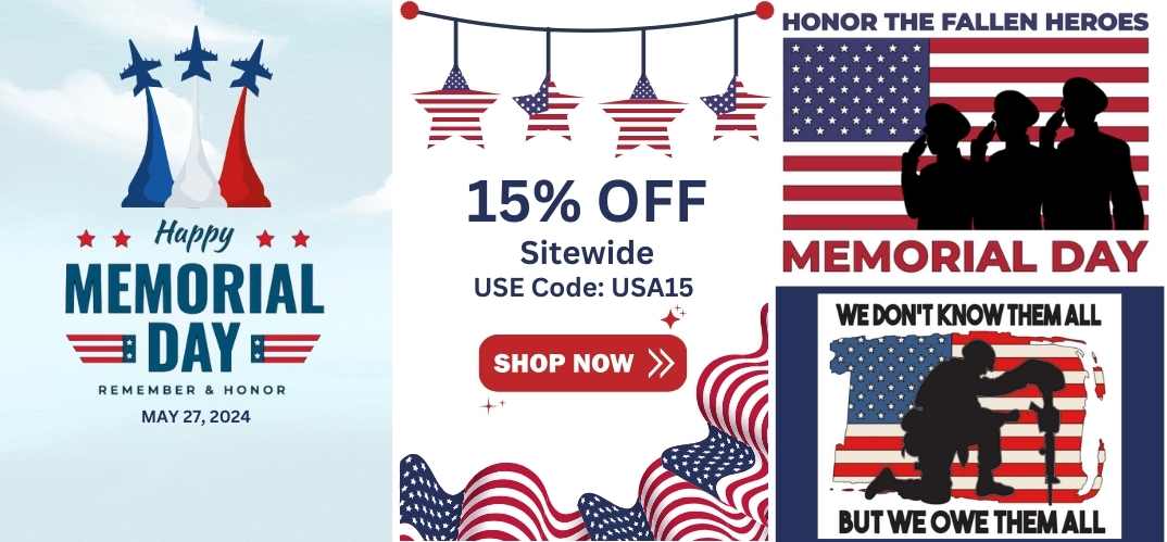 Memorial Day Savings Banner